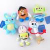 Delightfully Soft Toy Story 4 4-inch Plush Keychain Collection With Mini Cute Characters