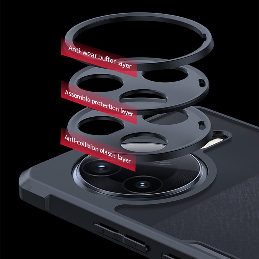 XUNDD Для Xiaomi Poco F7 Ultra 5G/Redmi K80 Pro 5G Чехол Противоударный ТПУ+Акрил Прозрачная Задняя Крышка Телефона