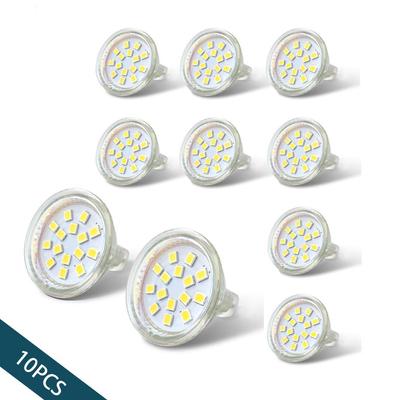 10 шт. MR11 светодиодная лампа AC12V 3 Вт без мерцания 120 градусов 2835smd 15 светодиодов GU4 мини-прожектор для гостиной заменяет галогенный светильник