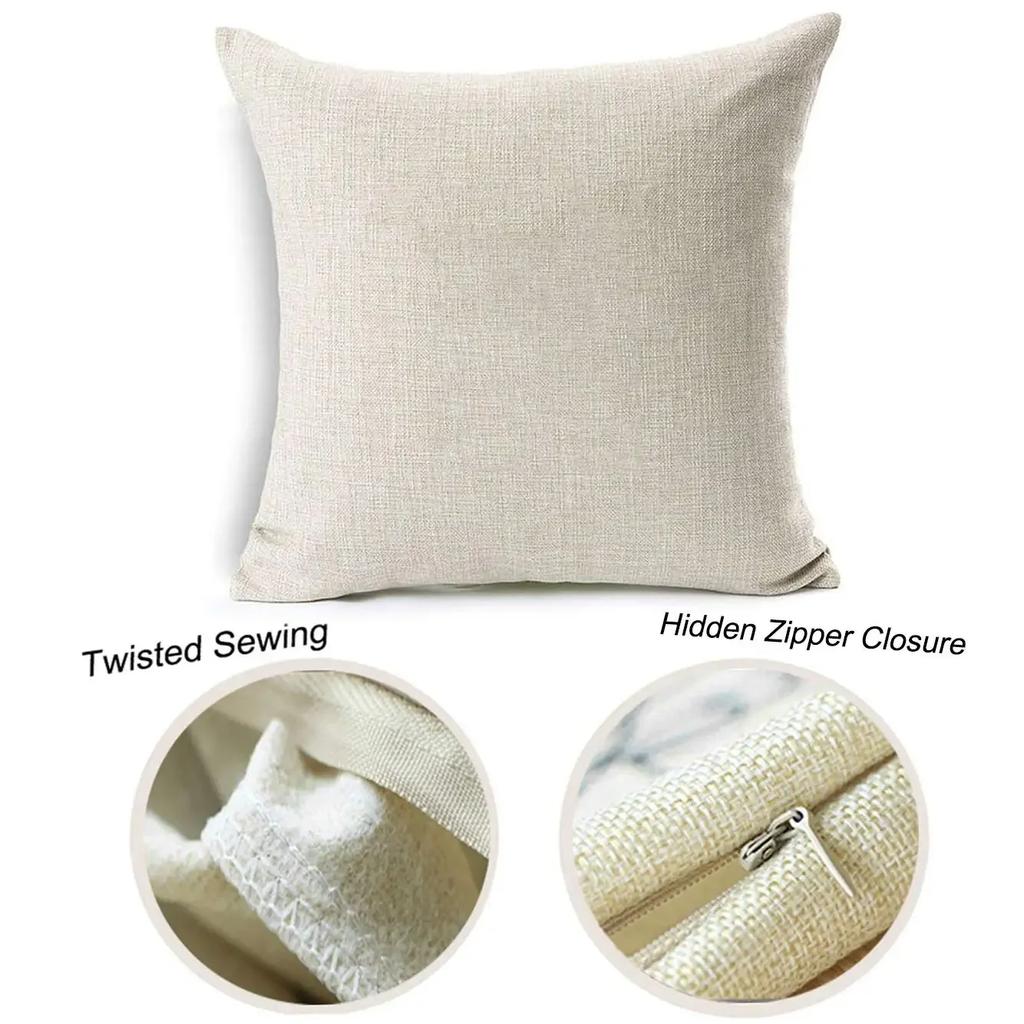 Movie theme printed linen pillowcase sofa cushion cover home decoration can be customized for you 40x40 50x50 60x60 45x45