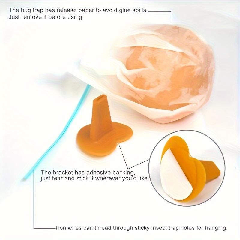 1 Fruit Fly Ball, Fly Trap Sticky Ball, Waterproof And Heat-resistant, Home Orchard Garden Sticky Ball Fly Trap, Pest Control, Household Small Tool