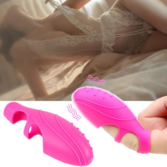 Палец-вибратор, стимулятор клитора G-Spot, мягкий силиконовый массажер с рукавом-тизером для женщин, водонепроницаемая секс-игрушка для взрослых