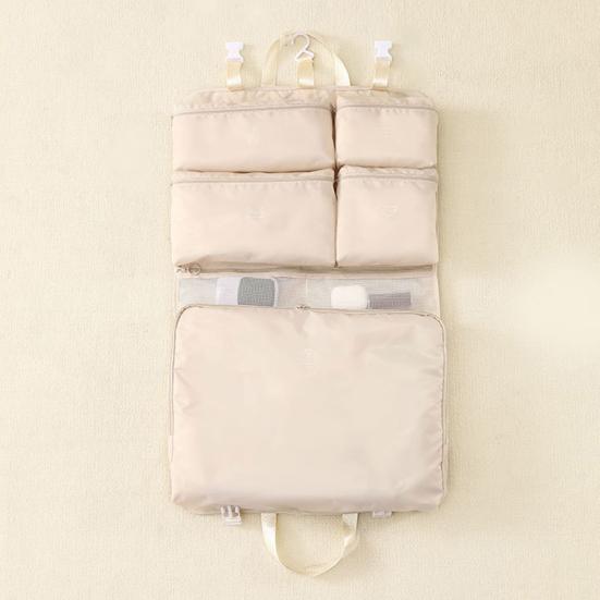 Сумка для хранения одежды, органайзер для чемодана, сумка большой вместимости с несколькими отделениями, пыленепроницаемая, подвесная, складная, органайзер для багажа