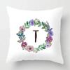 Home Decor Letter Pattern Pillowcase Bedroom Living Room Sofa Cushion Cover