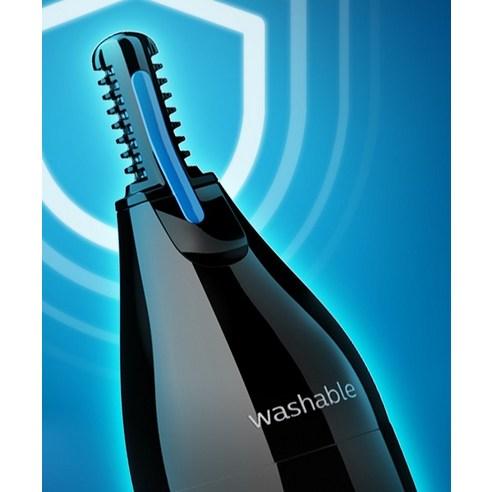 Philips Триммер для носа Точный инструмент для ухода за волосами в носу, ушах и бровях