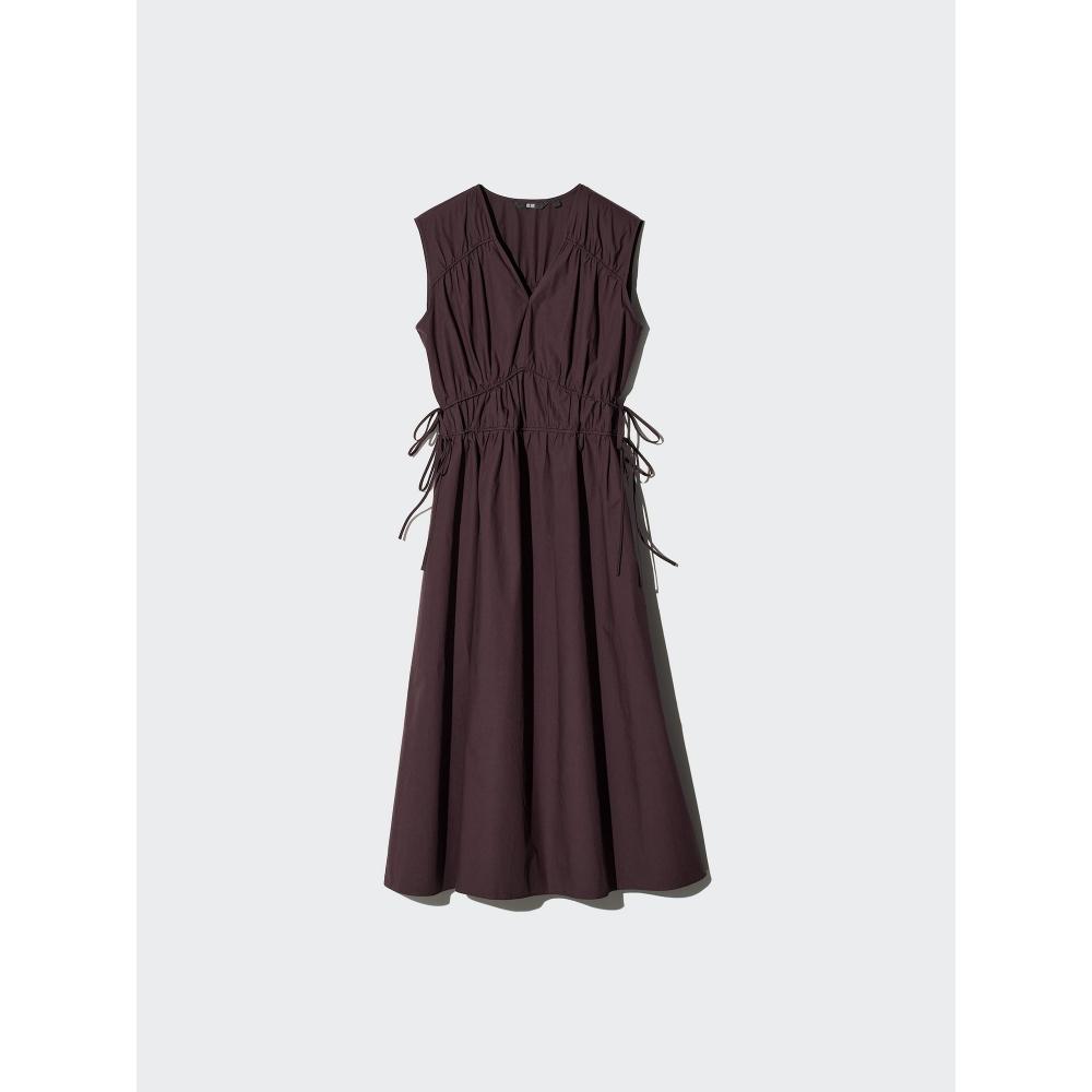 Uniqlo Cotton Gather Dress  Sleeveless 