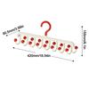 Multi-hook Clothes Rack Multi-functional Wave Hook New Underwear Strap Rotating Hook