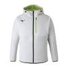 Mizuno Thermal Charge Warmer Jacket N2JCA000 01 for Swimming and Competitive Swimming (Insulated) (White)