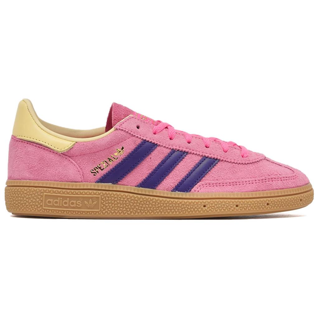 adidas Спортивная обувь для гандбола Lucid Pink Purple Женские кроссовки Collegiate-Purple Almost-Yellow JP8718