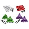 20x Car Wheel Nut Caps Covers Wheel Rim Cover Clip Removal Tool Decorative Bolt