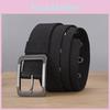 Alloy Buckled Zinc Canvas Belt With Versatile Style For Men Work Travel And