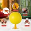 Sticky Fly Trap Ball with Base Luminous Strong Adhesive Indoor Outdoor Restaurant Kitchen Small Flying Animals Capture Gnats Fruit Fly Catcher Device