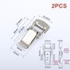2Pcs Duck-Mouth Buckle Vintage Mini Lock Chest Box Gift Suitcase Case Buckles Toggle Hasp Latch Catch Clamp ARI