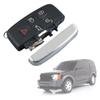 Легкий 5-кнопочный автомобильный брелок, сменный чехол для дистанционного ключа, пластиковый чехол, защита ключей, автомобильные аксессуары