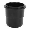 Dosing Cup Plastic Leakage Prevention Coffee Dosing Cup for Coffee Machine Home Shop 58mm Black