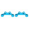 2Pcs RC Metal Upper Suspension Arm Mount for Tamiya TT02 1/10 RC Car Upgrade PartsBlue