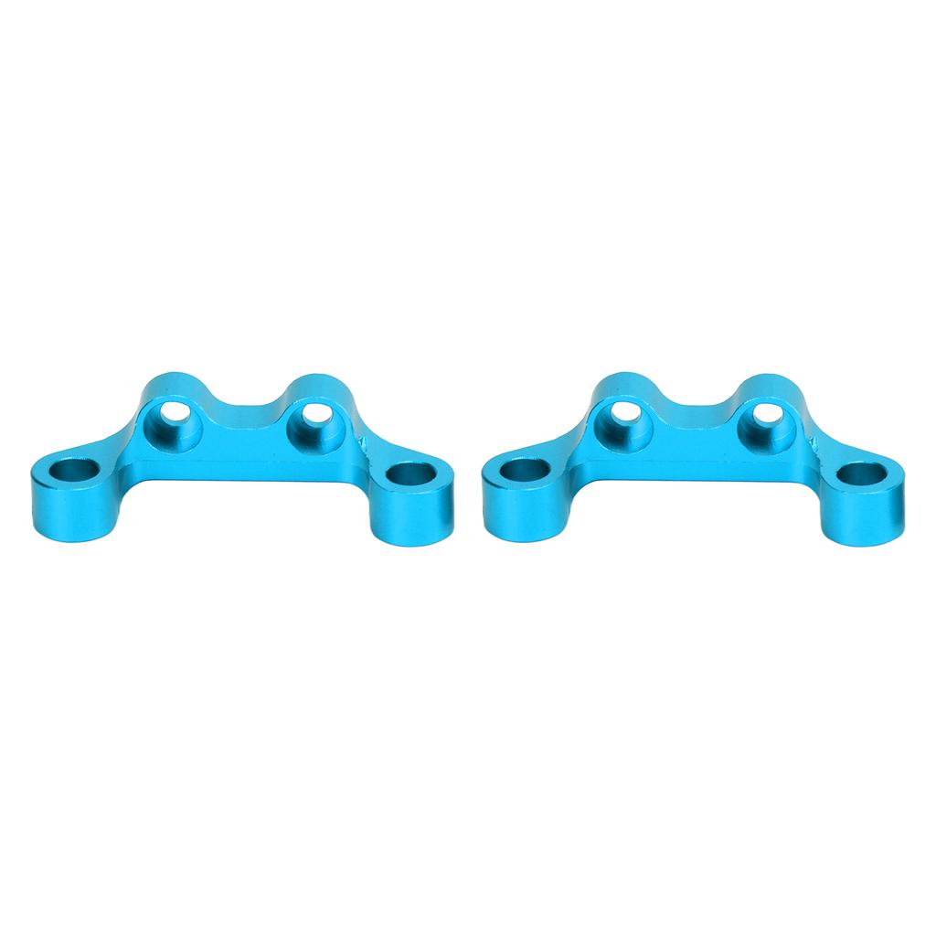 2Pcs RC Metal Upper Suspension Arm Mount for Tamiya TT02 1/10 RC Car Upgrade PartsBlue