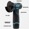 12V Mini Angle Grinder Rechargeable Grinding Tool Polishing Grinding Machine For Cutting Diamond Cordless Power Tools