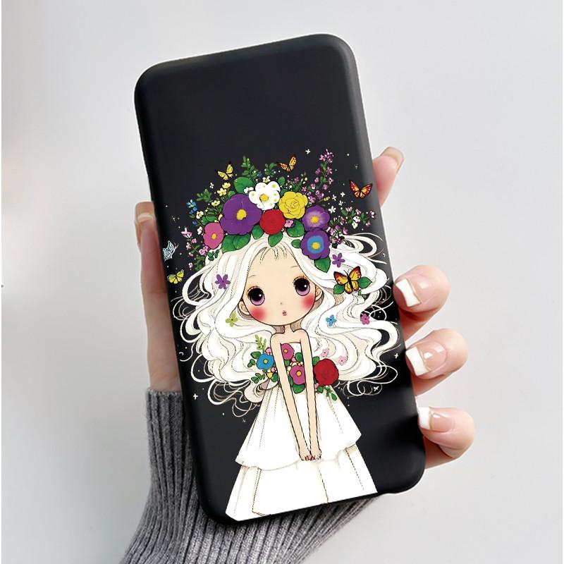 Корпус Для Nokia 106 2G 2023 106 4G 2023 Чехол Эстетичный Роскошный Милый Крутой Мальчики Девочки Мягкий Силикон Черный Матовый Чехол-Бампер для Телефона