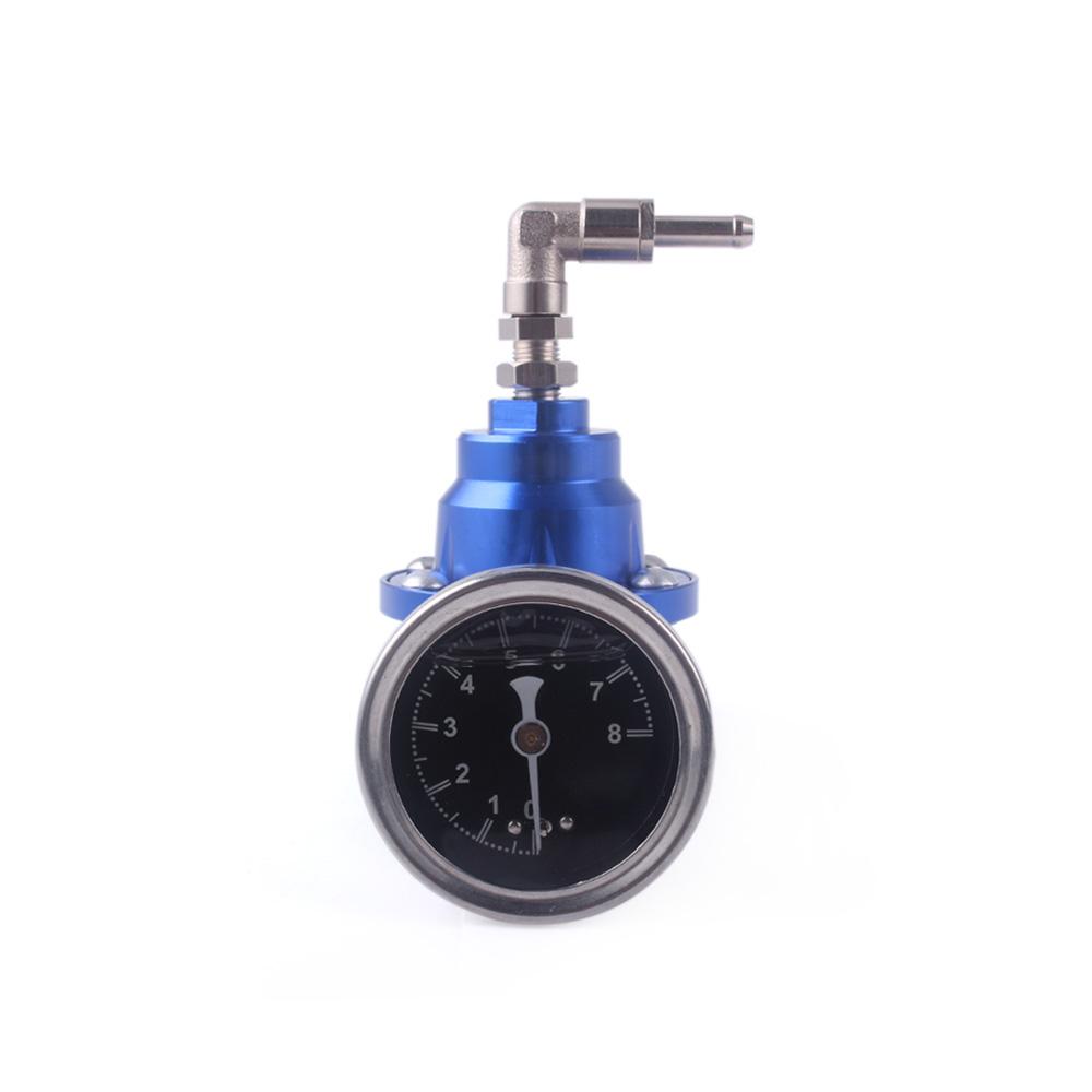 Universal Adjustable Fuel Pressure Regulator tomei Type With Original Gauge and Instructions AN6 1/8NPT RS-FRG003
