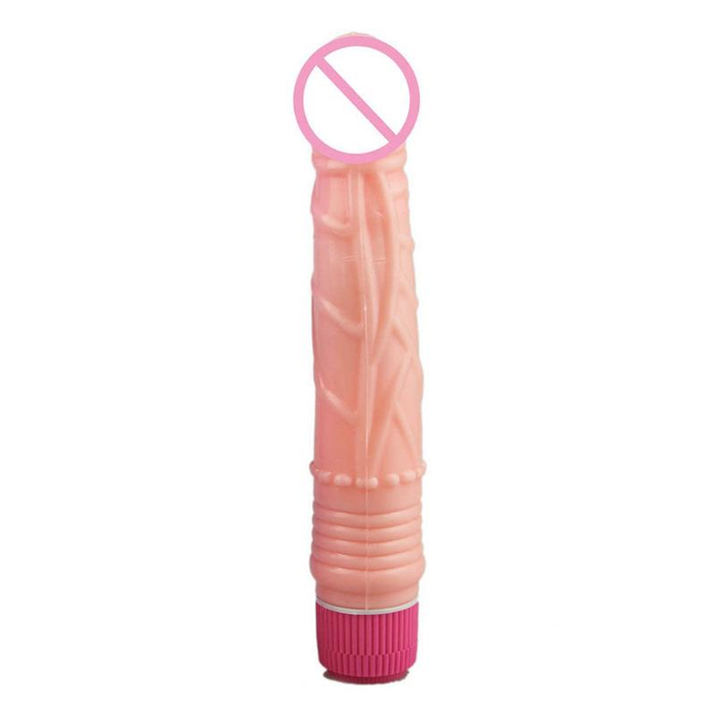 20cm Dildo Vibrator Realitic Vibrating G-Spot Sex Toy Waterproof Fake Penis Vibrator Jelly Cilt Vibrator Sex Product for women