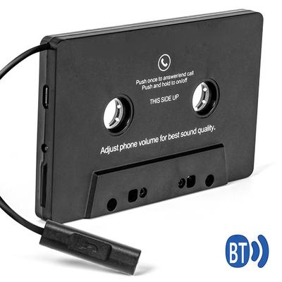 Авто Bluetooth конвертер автомобильный магнитофон AAC MP3 SBC 3,5 мм AUX HIFI стерео аудио адаптер беспроводной аудиокассетный музыкальный плеер с микрофоном