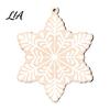 Customizable Holiday Gift Tags Wooden Christmas Snowflake Ornaments, Rustic Xmas Tree Hanging Decorations, Boho Accessories Winter Wonderland