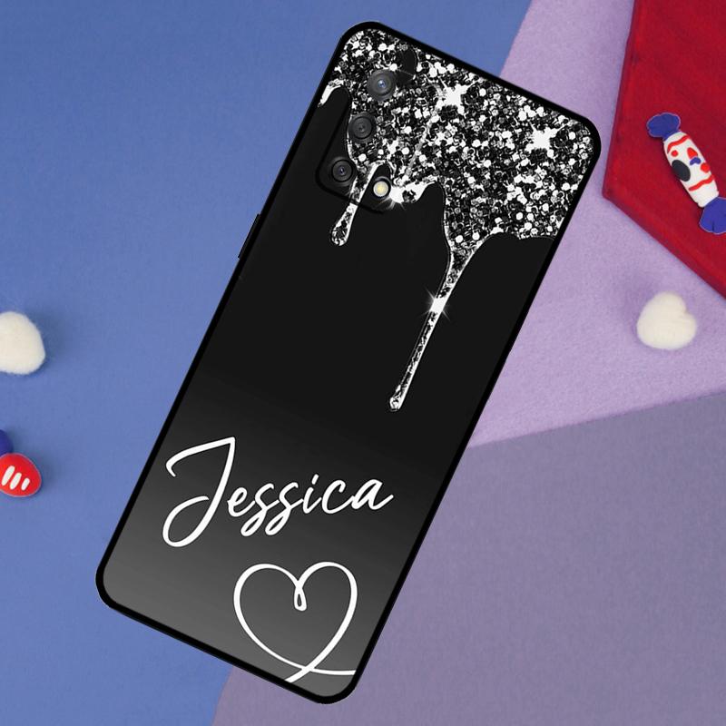 Персонализированный глянцевый блестящий чехол для OPPO A57S A54S A96 A76 A16 A5 A9 A53 A15 A17 A18 A58 A78 A98 A52 A72 A54 A74 A94