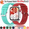 Официальный силиконовый ремешок для Huawei Watch Fit 3-4-4Pro Браслет Смарт-часы Замена Браслета Наручный Ремешок Для Huawei Watch Fit2 Fit1
