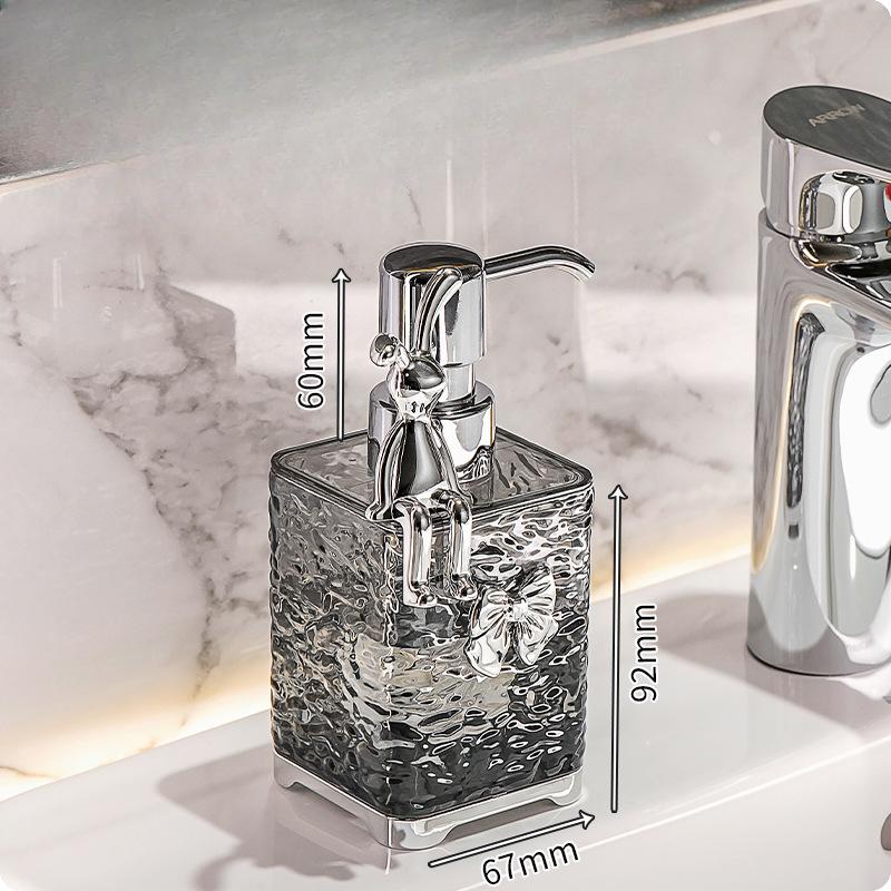 Пена для дезинфекции рук Бутылка для душа в ванной комнате отеля Пустая бутылка Диспенсер для бутылок Пресс для бутылок Барботер