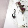 Heart 925 Silver Dangle Charm Pendant DIY Handmade Fashion Jewelry Findings Romantic Accessories For Women