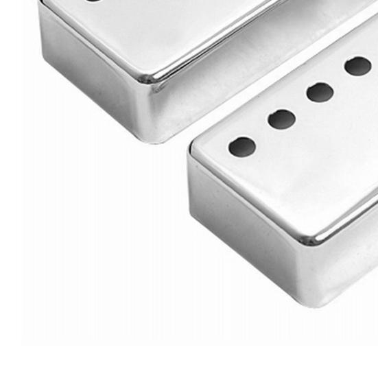 2 шт. Крышки звукоснимателей Музыкальные 50/52 мм Расстояние между полюсами Латунные Крышки звукоснимателей-хамбакеров для электрогитары