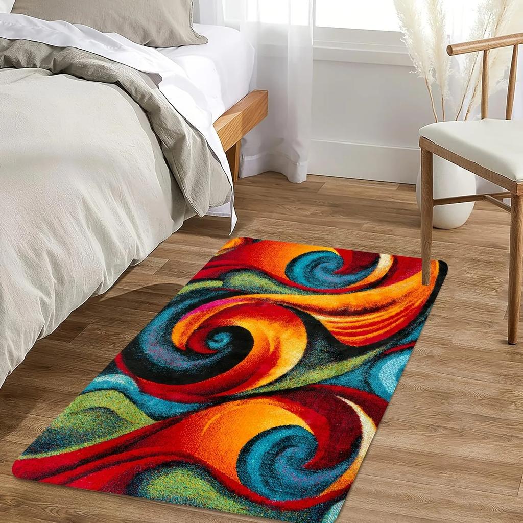 1 шт. Коврики для двери с рисунком кошек-пазлов, Кухонные коврики, Нескользящий поп-дизайн, Коврики для гостиной, Коврик для ванной, Ковер для дома, Декор для раковины, Прачечной