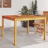 VidaXL Garden Dining Table, Dining Table, Outdoor Furniture, Patio Terrace Dining Table, Modern, Acacia Wood 366369
