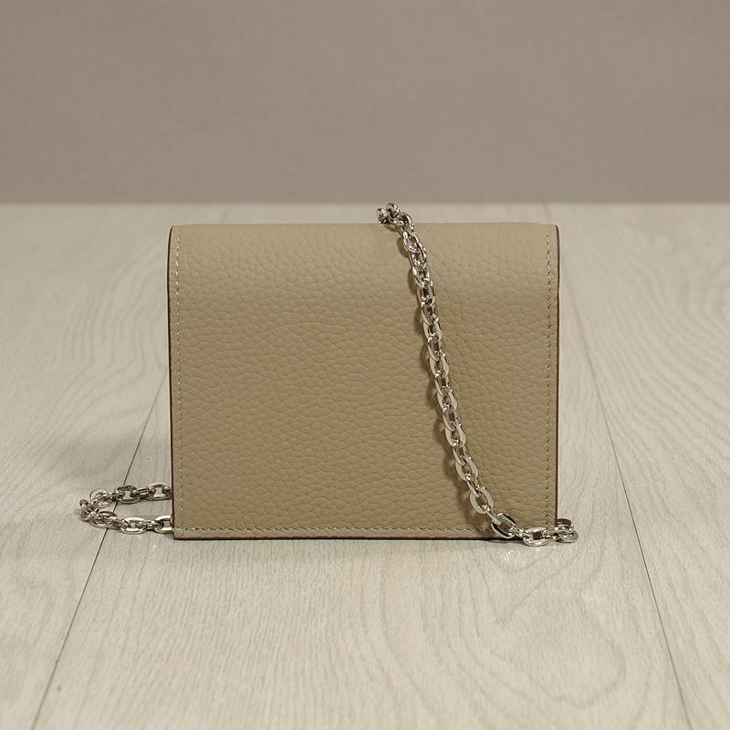 Маленькая женская сумка 2025 года, новая женская мини-сумка через плечо с цепочкой в виде свиного носа, мини-сумка для карт, кошелек Zero, маленькая женская модная сумка