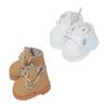 Niannyyhouse 10cm Plush Leather Shoes Cotton Doll Shoes Shoe Length Approx. 3.8cm Dress Up Doll Accessories (a-2)
