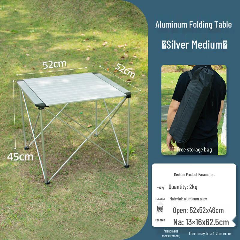 Portable Lightweight Aluminum Alloy Folding Camping Gear