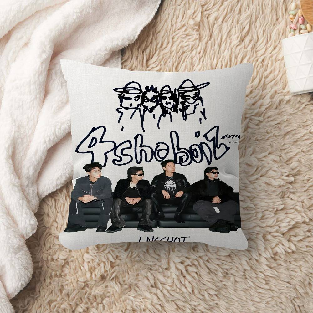 Korea LllNGSHOT cool Movie Pillow Cushion Cover Pillowcase Living Room Sofa Home Decor Customized