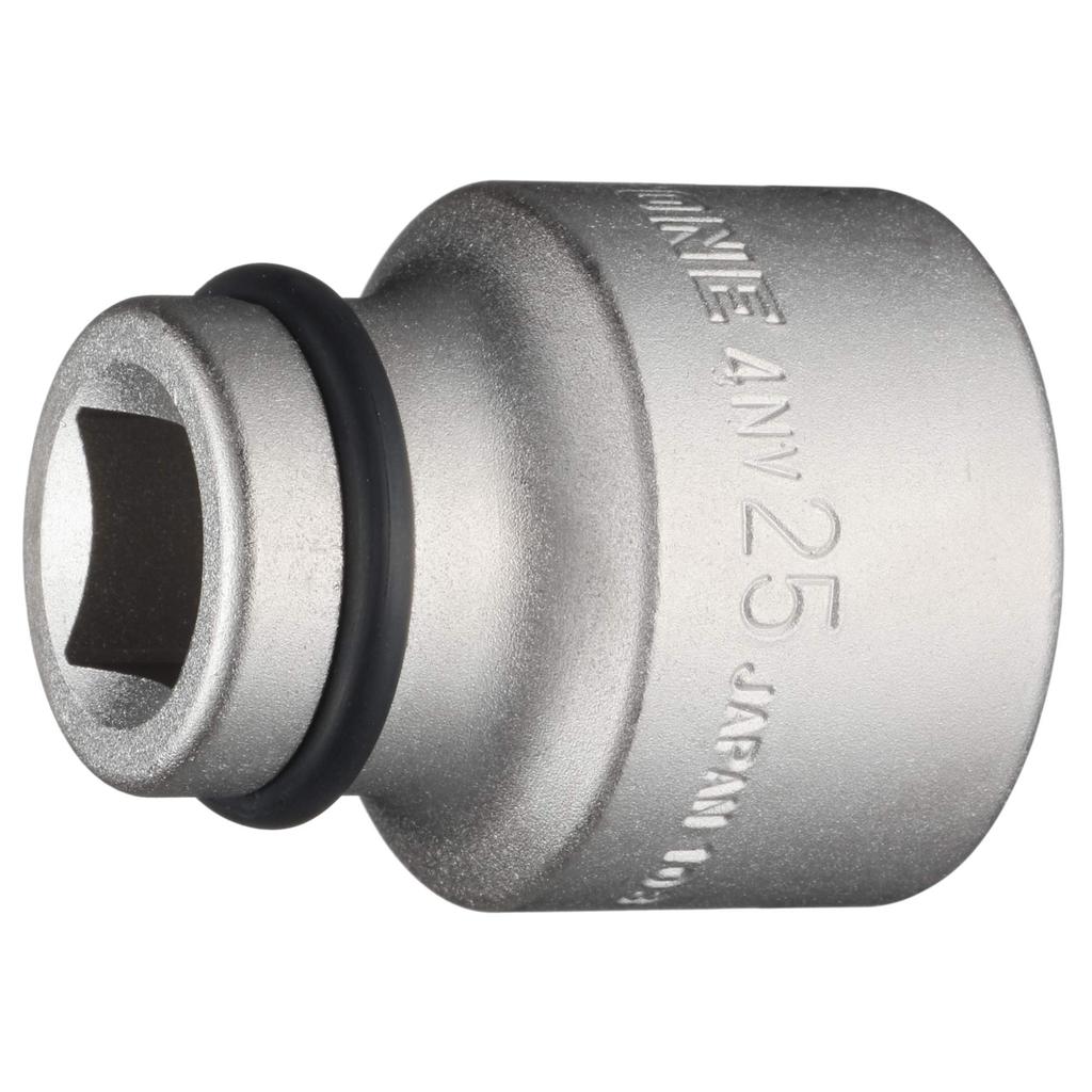 TONE Impact Socket Drive Angle Width Across Flats 25mm 4NV-25 12.7mm (1/2")