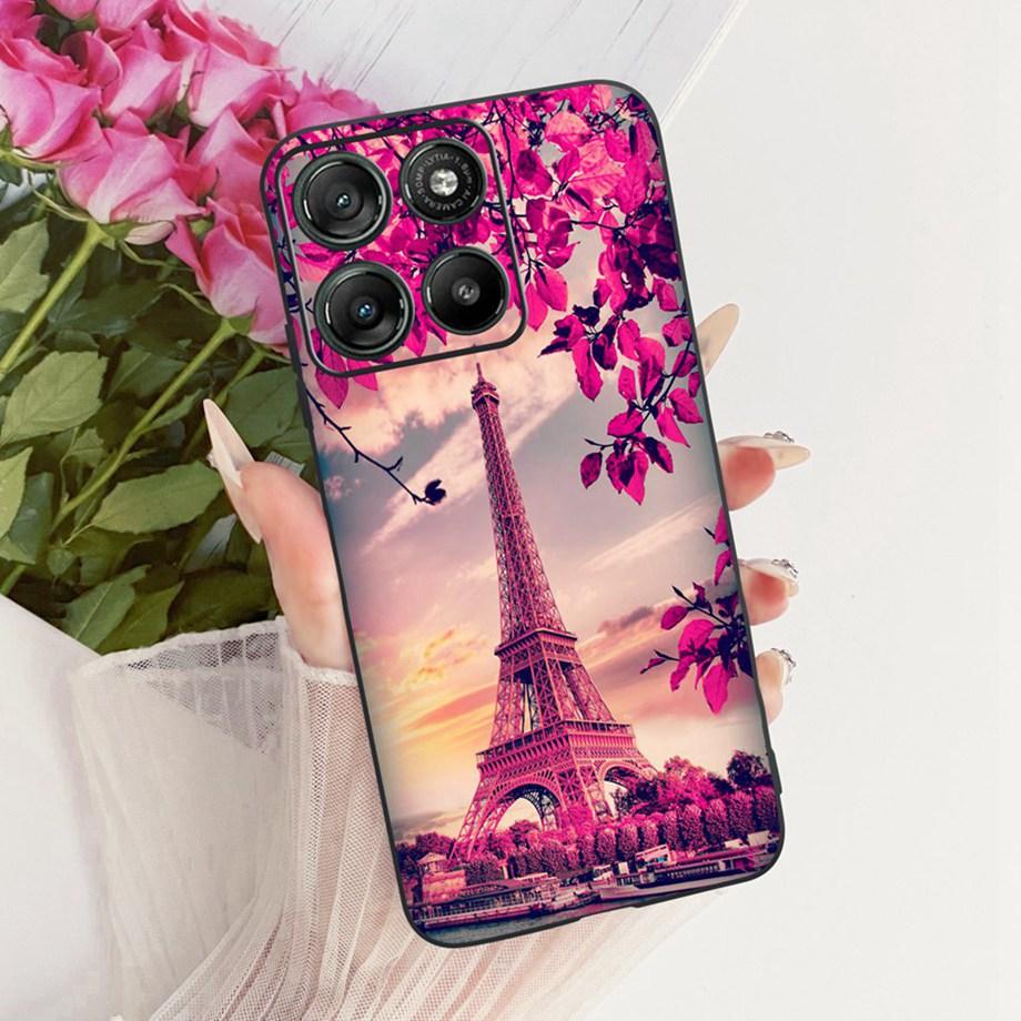 Цветочный Мультяшный Модный Дизайн Чехол Для Телефона Для Motorola Moto G77 G67 5G Funda Мягкий Силикон Матовая Задняя Крышка XT2621-2 XT2621-4