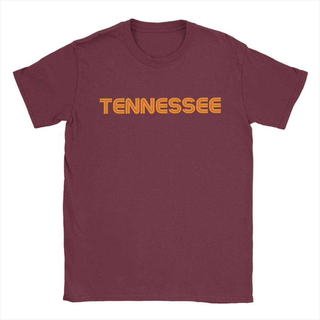 Потрясающая футболка Tennessee TN для мужчин, с круглым вырезом, хлопковые футболки, футболки с коротким рукавом 6XL Одежда