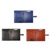 Деловая конференц-папка Кожаная папка-планшет Формат письма Папка для документов с карманом для карточек Карманом для хранения Отделением для ручки