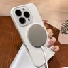 Liquid Silicone For  Charge Magnetic Case For For Iphone 17 Pro Max 16 15 14 13 12 11 Crystal Camera Protection Soft Cover