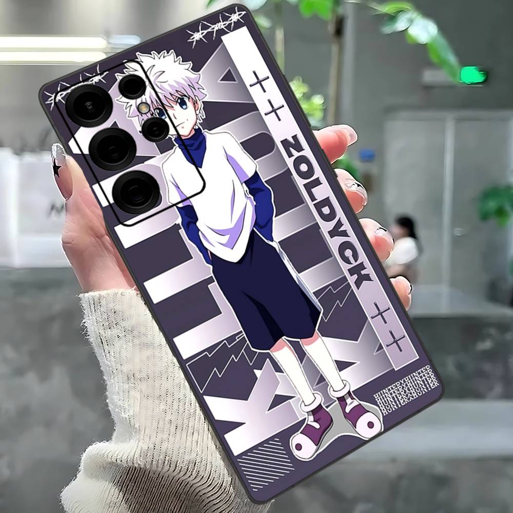 Чехол для телефона Аниме Killua Hunter X Hunter для Samsung S 24 Fe 25 Ultra Plus 20 Lite 21 30 22 23 24 22 Ultra 5G Fundas