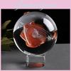 Stunning Laser Engraved Solar System Ball 3d Miniature Planets Sphere Glass Globe Decor