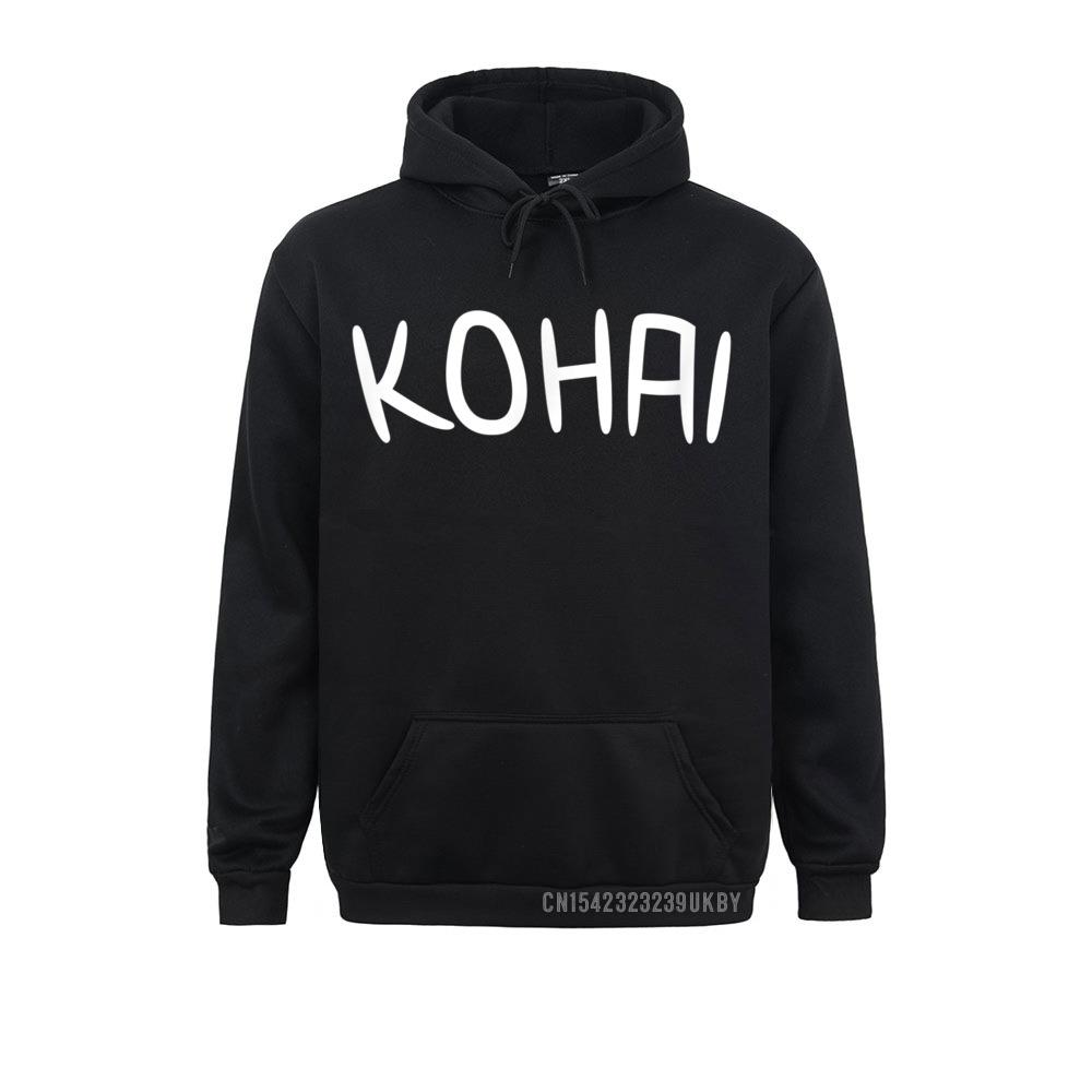 Kohai Harajuku забавные милые аниме Unisexga японские подарочные толстовки дизайнерские толстовки унисекс с длинным рукавом для отдыха повседневные капюшоны