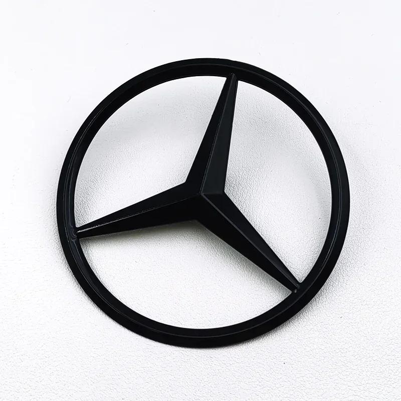 CDR1 2025 Hot New 3D ABS Black CLA45 Logo TURBO 4MATIC Badge Car Rear Star Sticker Trunk AMG Emblem For Mercedes Benz CLA 45 AMG W117