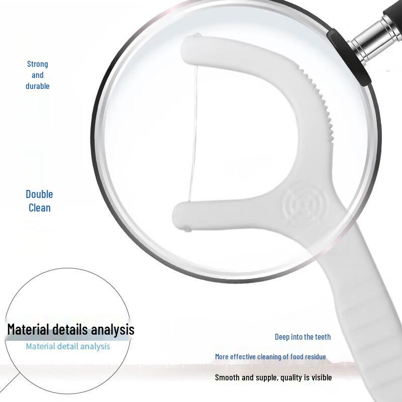 Yaboshi Dental Floss Picks & Honey Orange Lip Balm Set