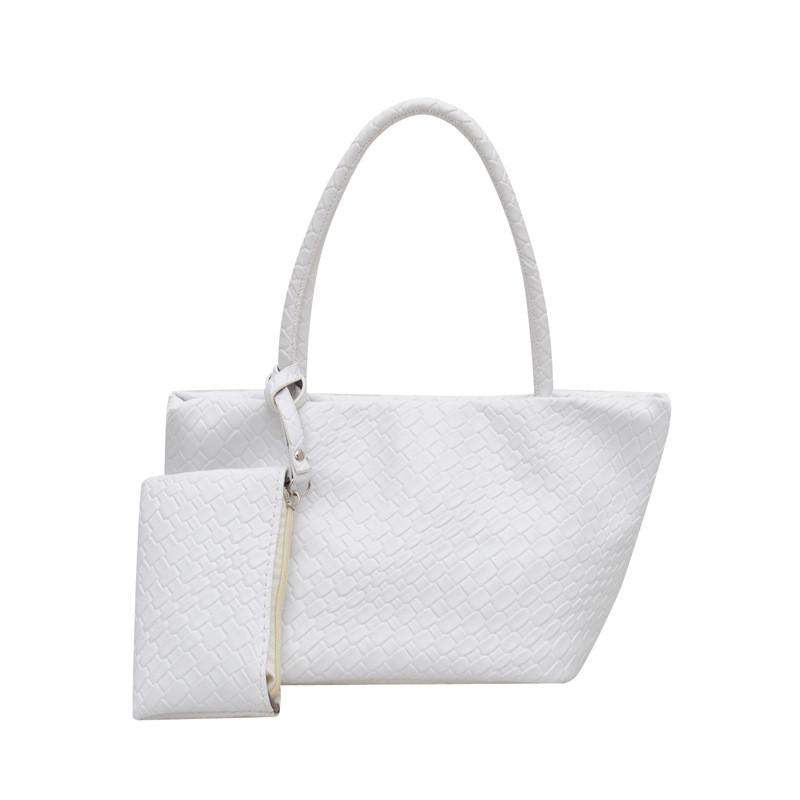 Womens Casual Shoulder Bag With Polyester Lining And Top Handle For Summer Outfits