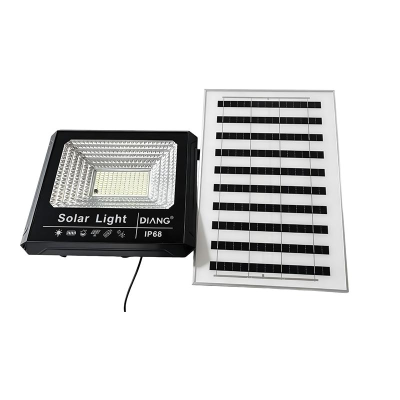 High Bright Solar Outdoor Flood Lamp Energy Saving Led Security Floodlight For Farm Warehouse Patio Exterior Lighting